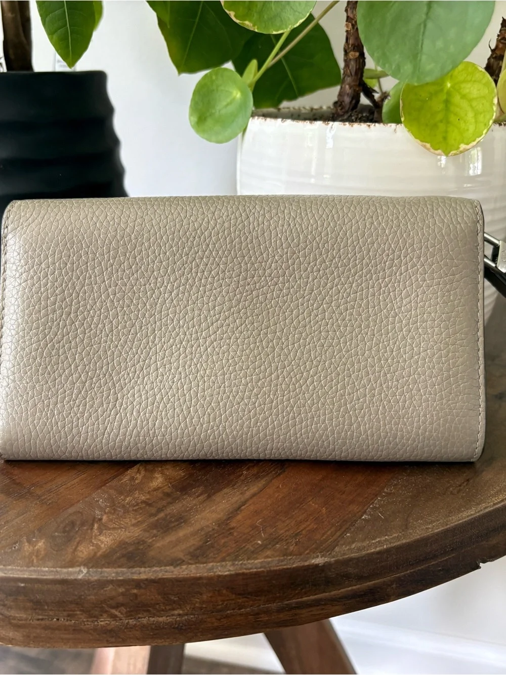Tory Burch pebbled leather